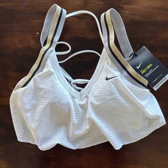 NIKE Mesh/Metallic Glam Dunk Indy Bra 2 / NWT - Picture 5 of 8